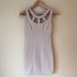 Ya Los Angeles nude cutout dress size S